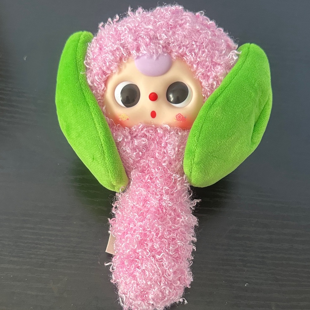 Baby Three Comb Your Hair Brush Plush Series Blind Box - confirmed pink fruit